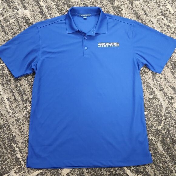 Aloha Volleyball Association Polo Shirt L - Picture 1 of 4